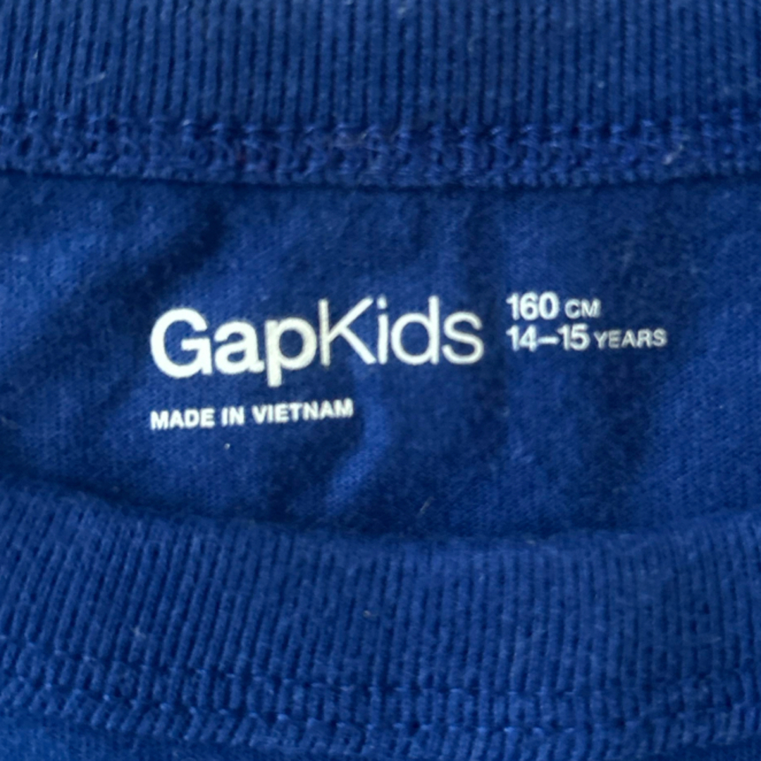GAP Kids(ギャップキッズ)の新品未使用！GAPKIDSロンT 160cm♪ キッズ/ベビー/マタニティのキッズ服男の子用(90cm~)(Tシャツ/カットソー)の商品写真