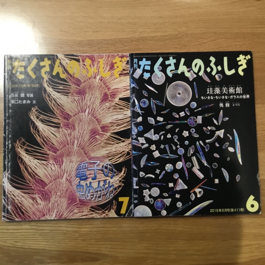 たくさんのふしぎ　ミクロの世界に関連する2冊 エンタメ/ホビーの雑誌(絵本/児童書)の商品写真