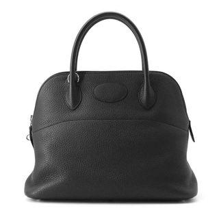 エルメス(Hermes)のエルメス ハンドバッグ ボリード31 ブラック/シルバー金具 トリヨンクレマンス Y刻印 2way 黒(ハンドバッグ)