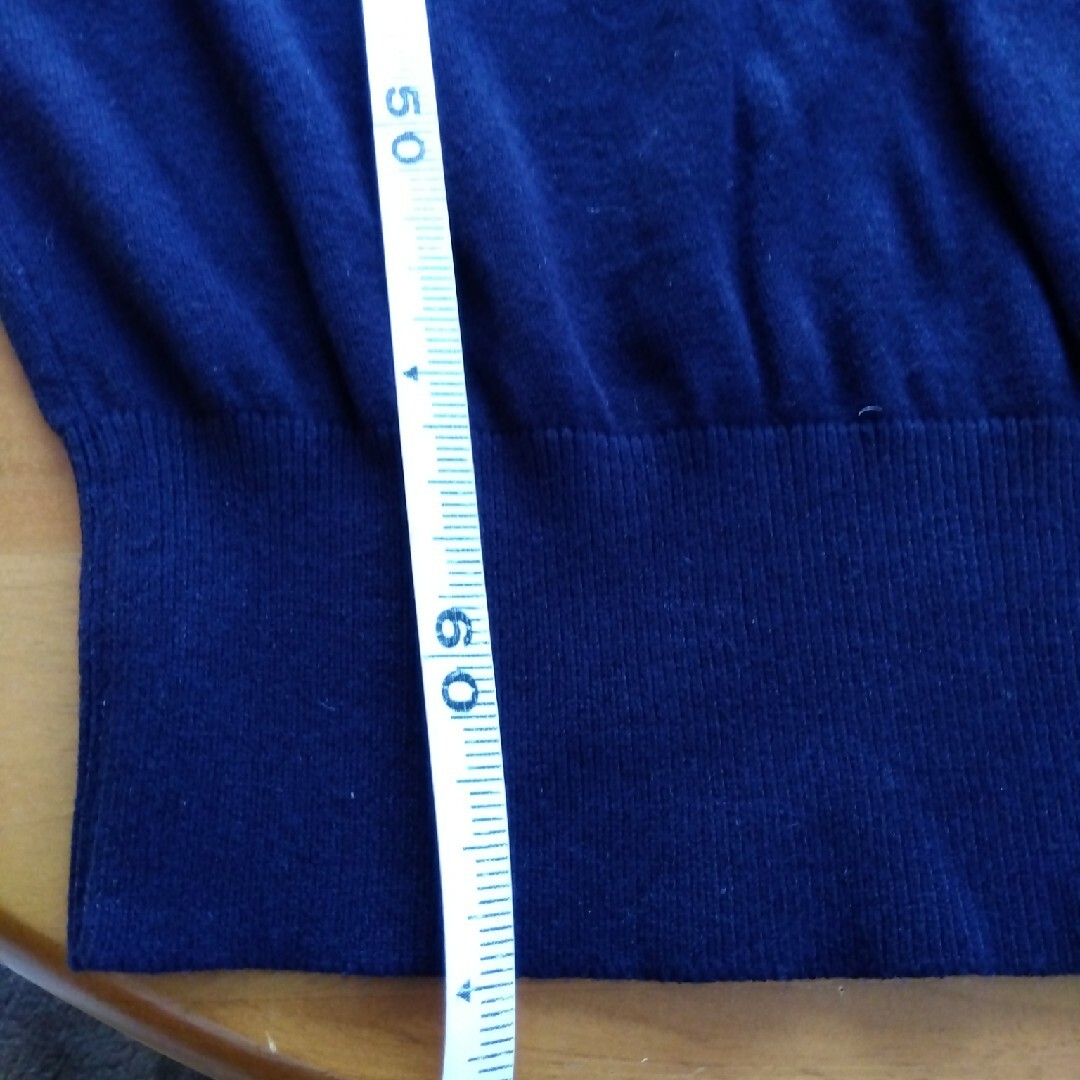 Rope' Picnic(ロペピクニック)の🔶ロペピクニック　ネイビートップスＭサイズ レディースのトップス(Tシャツ(長袖/七分))の商品写真