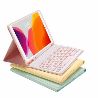 【色: ミント】Fire HD 10 Plus/HD 10 2021 キーボード(タブレット)