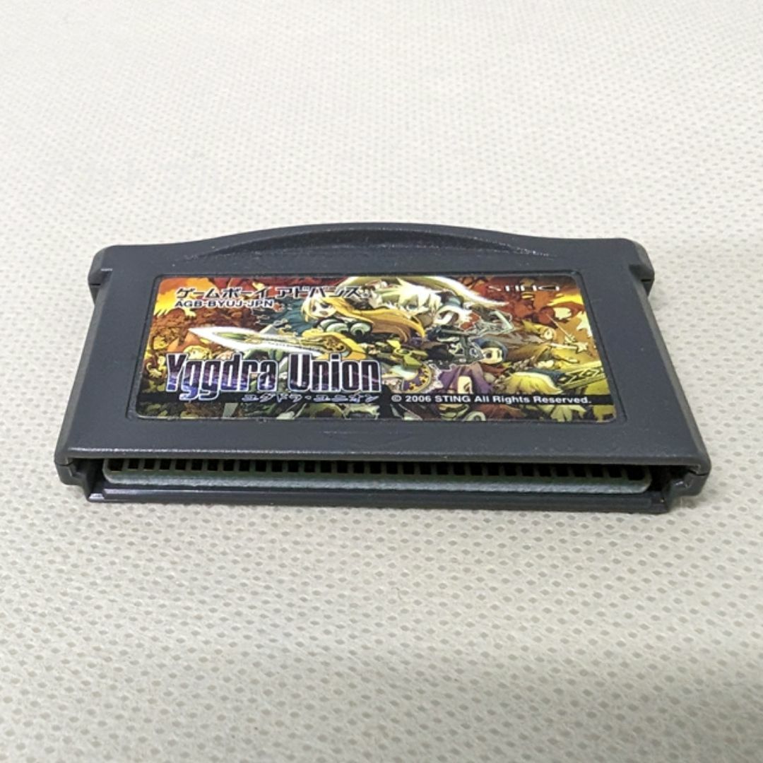 ゲームボーイアドバンス(ゲームボーイアドバンス)のGBA ユグドラ・ユニオン／ゲームボーイアドバンス エンタメ/ホビーのゲームソフト/ゲーム機本体(家庭用ゲームソフト)の商品写真