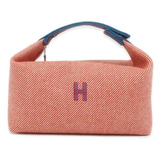 エルメス(Hermes)のエルメス ポーチ ブリッド・ア・ブラックGM Hナッテ トメット/シルバー金具 キャンバス HERMES バッグ(ポーチ)