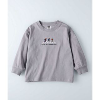 ライトオン(Right-on)のRight-onꕀ𖤐刺繍ロンT 130(Tシャツ/カットソー)