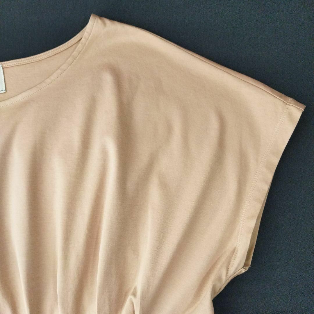 UNITED ARROWS(ユナイテッドアローズ)の【 BEIGE 】UBCS ダブルタック カットソー UNITED ARROWS レディースのトップス(カットソー(半袖/袖なし))の商品写真