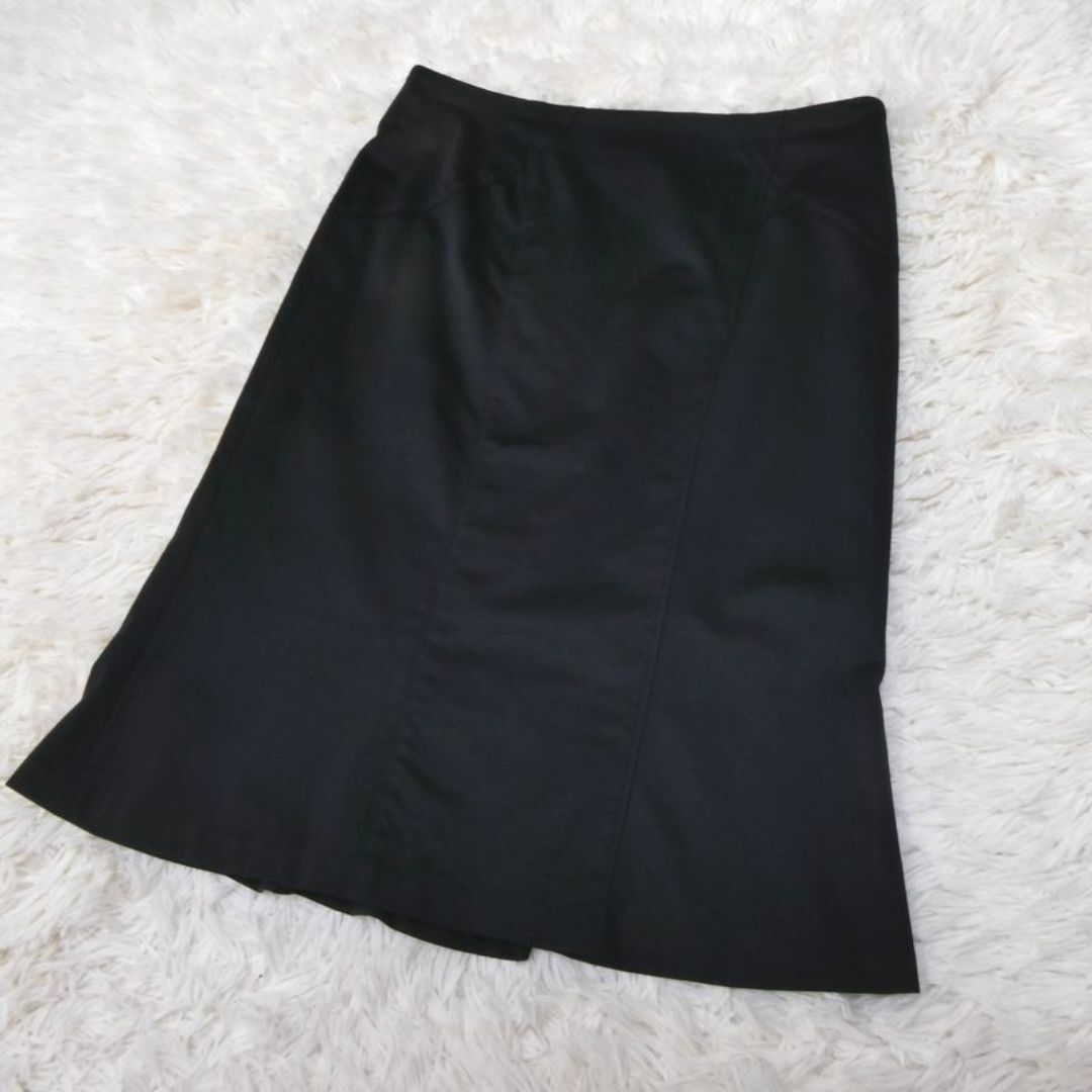 COUP DE CHANCE(クードシャンス)のCDEC クードシャンス レディース スカート ひざ丈 日本製 黒 S レディースのスカート(ひざ丈スカート)の商品写真