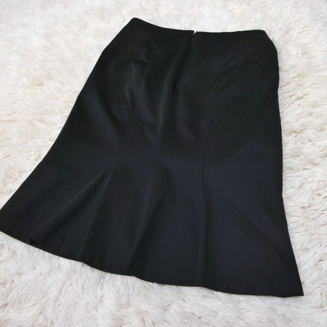 COUP DE CHANCE(クードシャンス)のCDEC クードシャンス レディース スカート ひざ丈 日本製 黒 S レディースのスカート(ひざ丈スカート)の商品写真