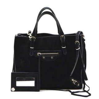 <br>BALENCIAGA バレンシアガ/ペーパーミニスエード2wayレザーハンド/357333/535***/ブランドバック/Bランク/89【中古】(その他)