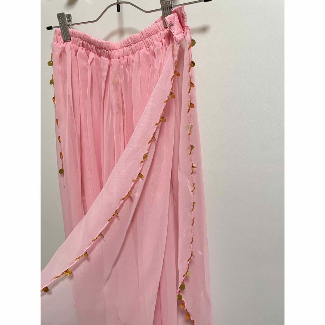 【ベリーダンス】スカート ダンス スパンコール 衣装 レディースのスカート(ロングスカート)の商品写真