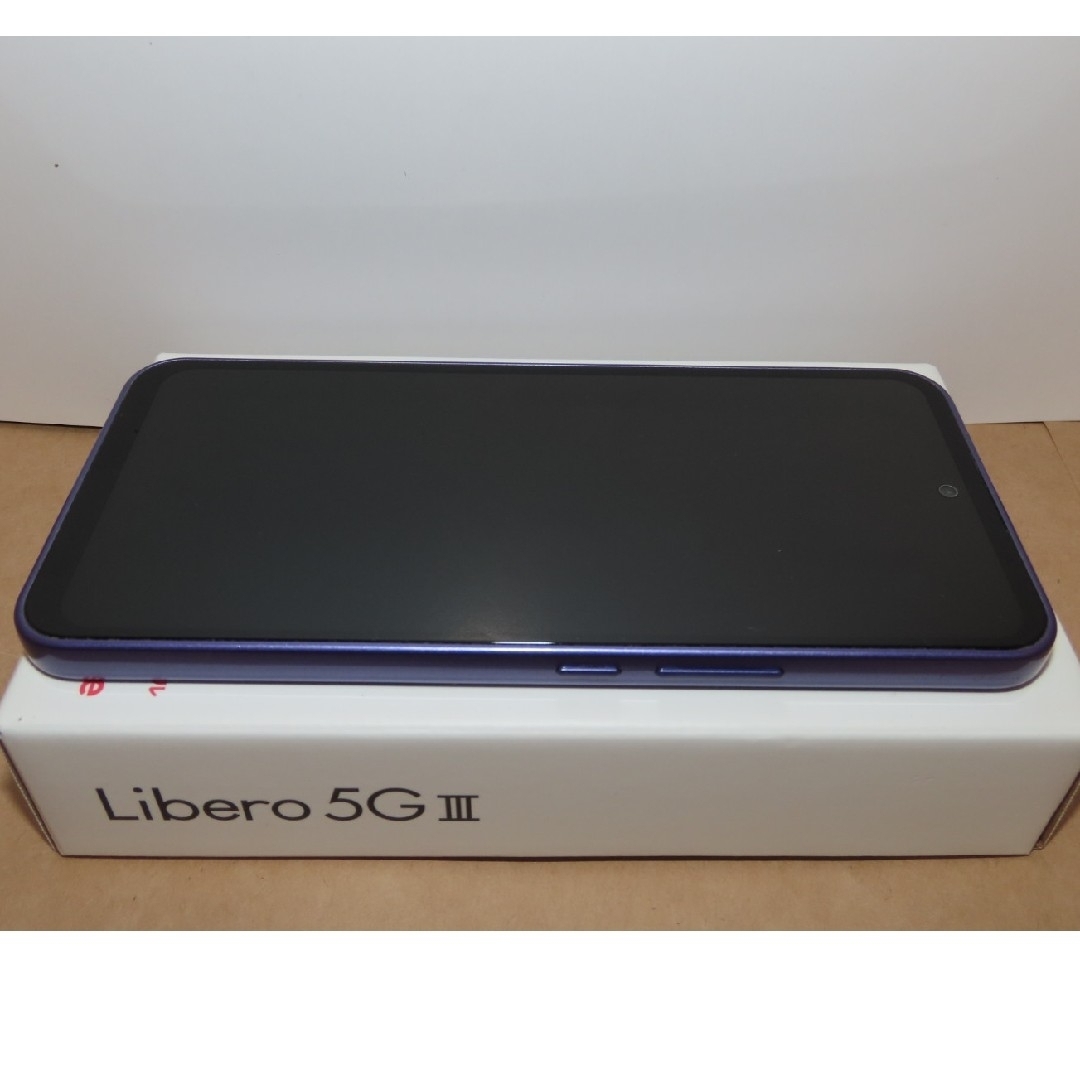 ZTE Libero 5G III パープル　中古 スマホ/家電/カメラのスマートフォン/携帯電話(スマートフォン本体)の商品写真