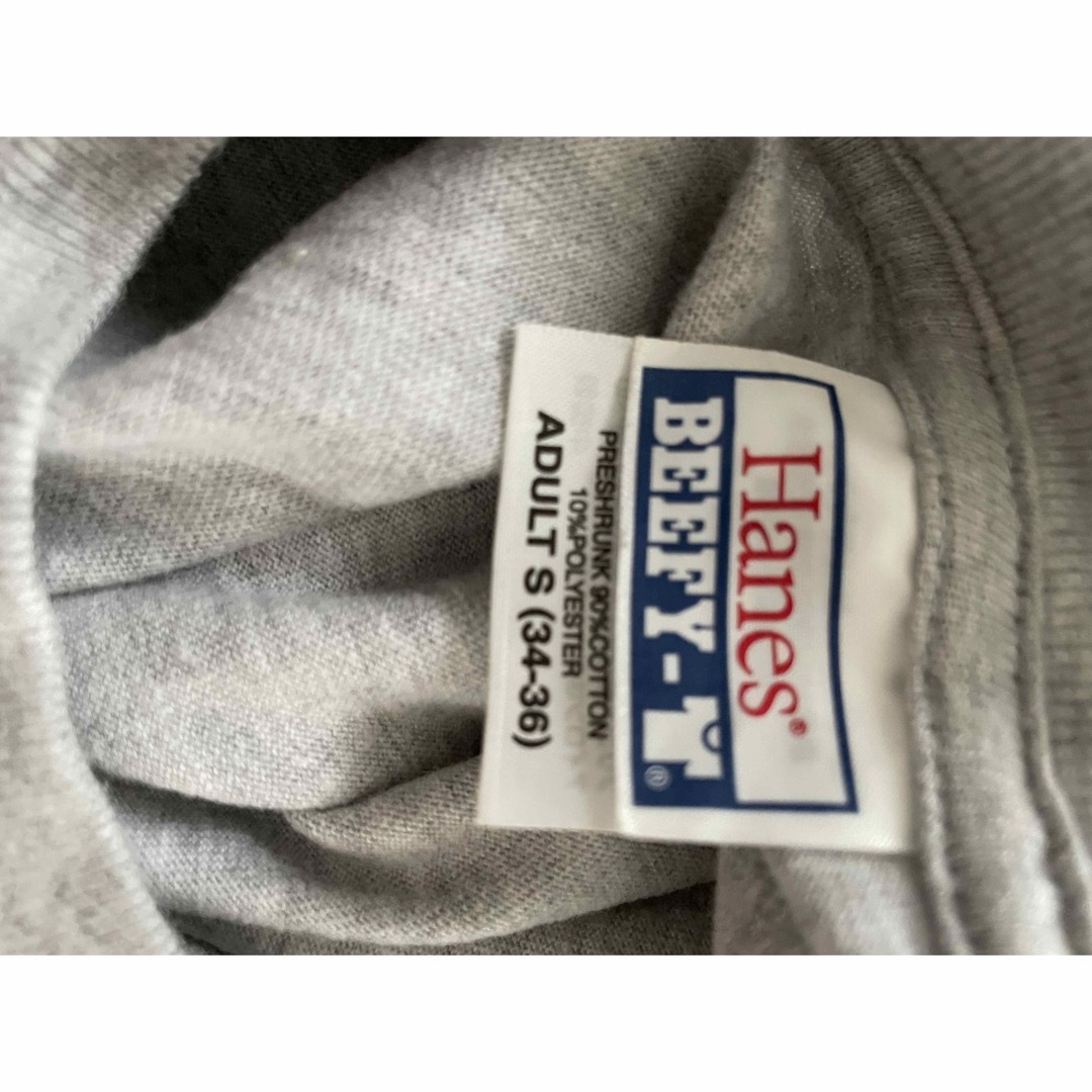 Hanes(ヘインズ)のヘインズ　グレーＴシャツ　Hanes　Sサイズ メンズのトップス(Tシャツ/カットソー(半袖/袖なし))の商品写真