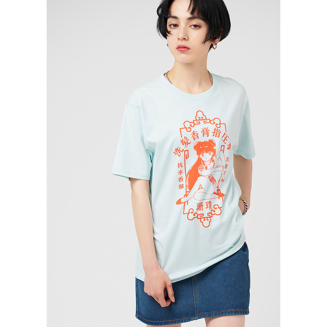 Graniph(グラニフ)のグラニフ らんま1/2 猫飯店 Tシャツ シャンプー SS XS サイズ レディースのトップス(Tシャツ(半袖/袖なし))の商品写真