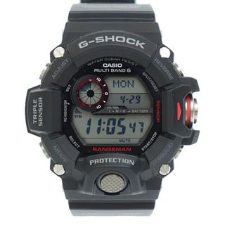 ジーショック(G-SHOCK)のジーショック マスターオブ Gランド レンジマン タフソーラー腕時計 黒■(腕時計(デジタル))