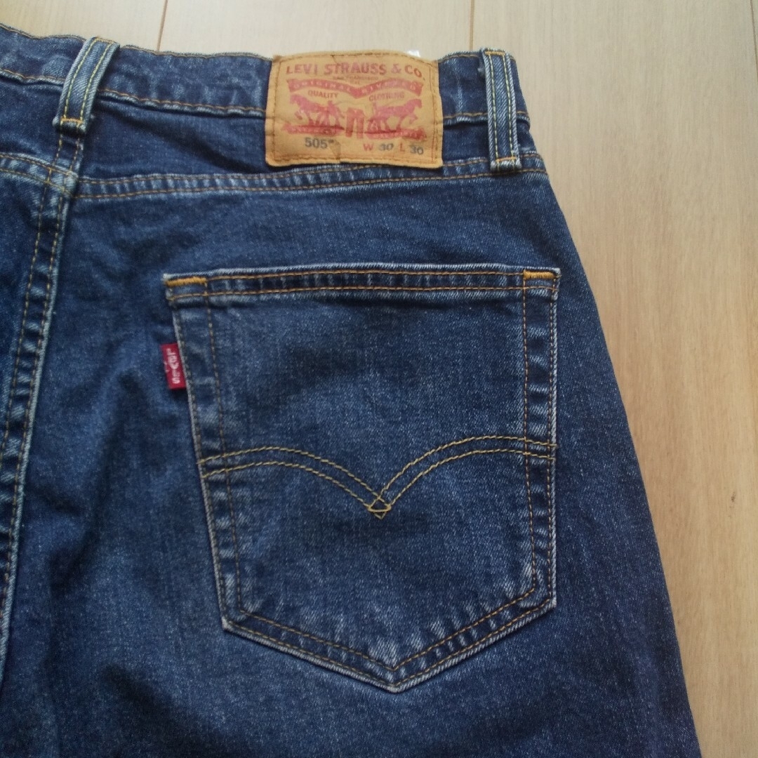 Levi's(リーバイス)の中古美品リーバイスLevi's505W30L30デニムジーンズGパンエジプト製 メンズのパンツ(デニム/ジーンズ)の商品写真