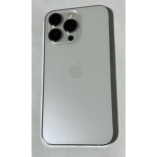 アイフォーン(iPhone)の【中古 極美品】iPhone 13 Pro シルバー 256GB SIMフリー(スマートフォン本体)