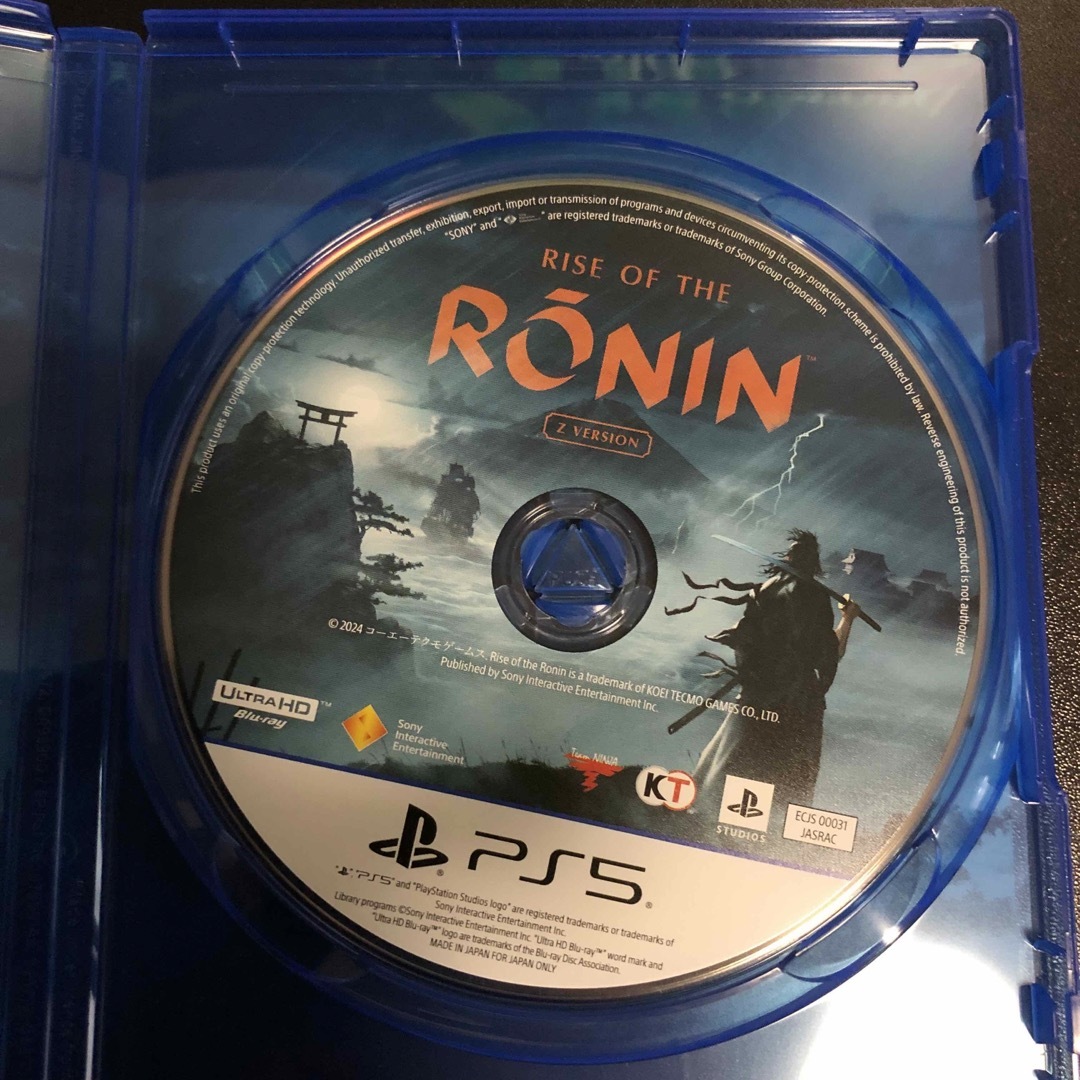 Rise of the Ronin Z version エンタメ/ホビーのゲームソフト/ゲーム機本体(家庭用ゲームソフト)の商品写真