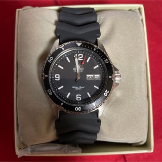 オリエント(ORIENT)のOrient Mako  SAA02001B3 ブラック　　自動巻　【美品】(腕時計(アナログ))