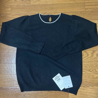 クチュールブローチ(Couture Brooch)のクチュールブローチ ニット 黒(ニット/セーター)