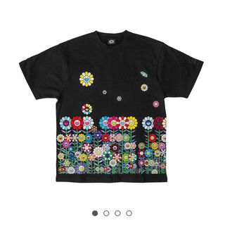 カイカイキキ(カイカイキキ)の金色の空の夏のお花畑　半袖Tシャツ　村上隆　もののけ(Tシャツ(半袖/袖なし))