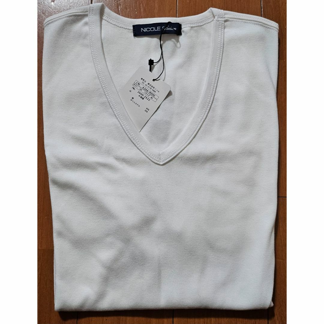 NICOLE(ニコル)のNICOLE　半袖　Tシャツ　新品未使用 メンズのトップス(Tシャツ/カットソー(半袖/袖なし))の商品写真