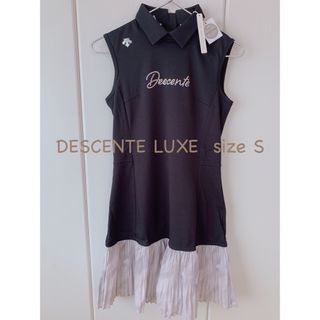 DESCENTE GOLF LUXE コレクション ワンピースsizeS