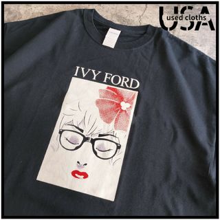 ギルタン(GILDAN)の【T414】ギルダン IVY FORD ミュージック バンドT USA古着 レア(Tシャツ/カットソー(半袖/袖なし))