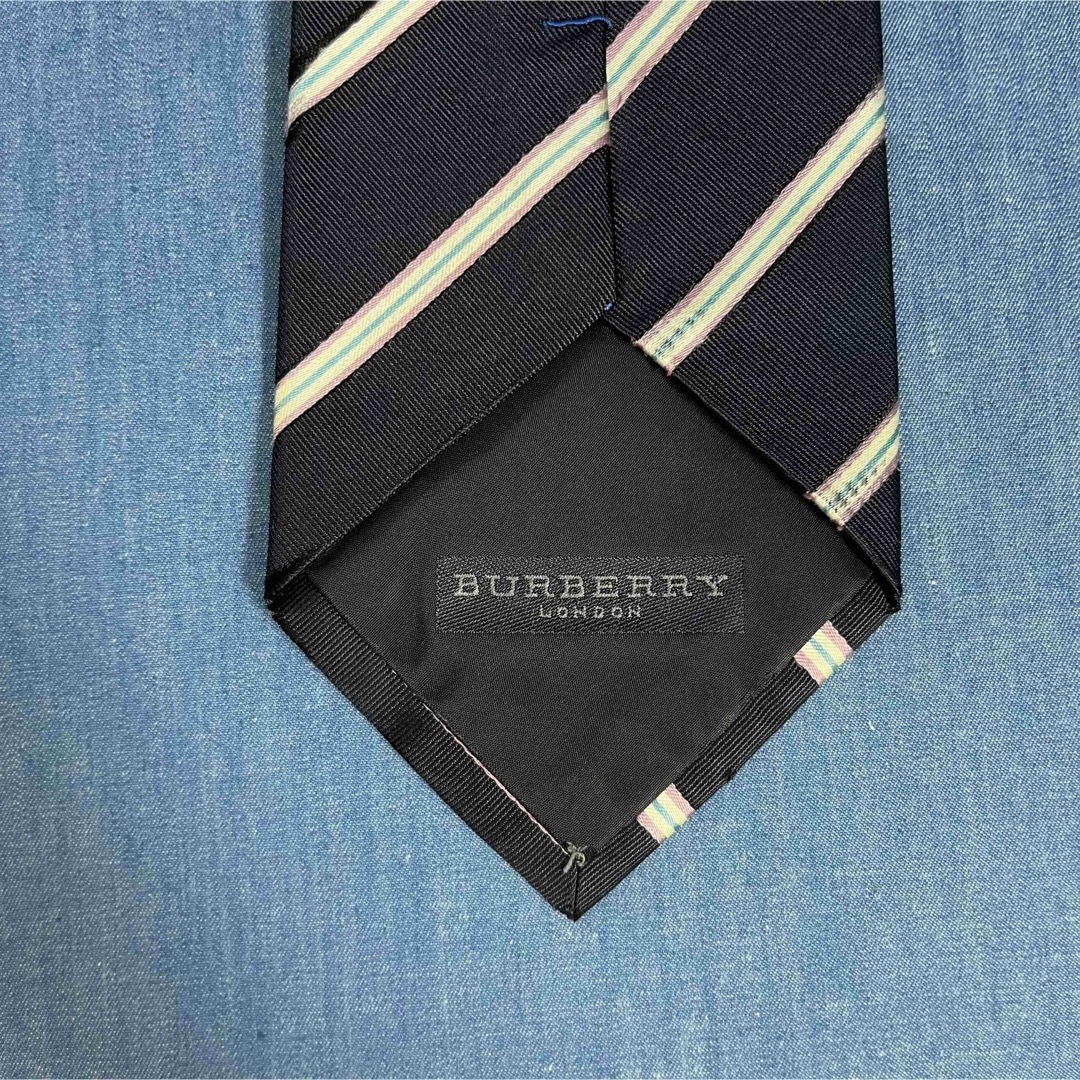 BURBERRY(バーバリー)のバーバリー ロンドン シルクネクタイ ストライプ メンズのファッション小物(ネクタイ)の商品写真