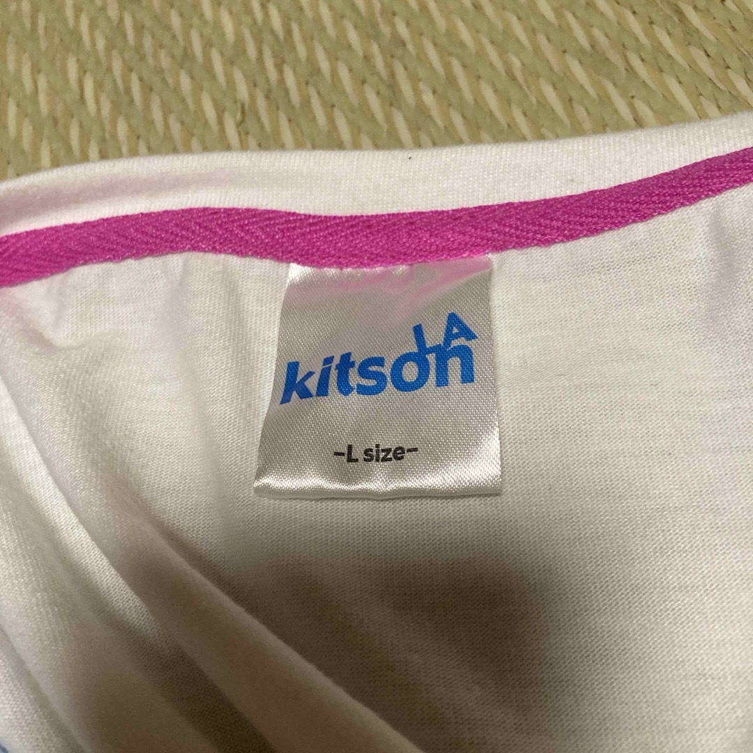 KITSON(キットソン)のkitson 長袖カットソー　Lサイズ レディースのトップス(カットソー(長袖/七分))の商品写真