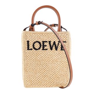 ロエベ(LOEWE)のロエベ バッグ スタンダード A5 トートバッグ ラフィア 斜め掛け ミニバッグ(トートバッグ)