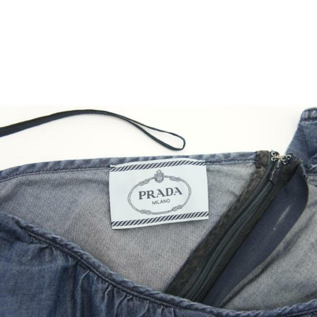 PRADA(プラダ)の<br>PRADA プラダ/ワンショルダーテフリルワンピース/ABランク/09【中古】 レディースのワンピース(ミニワンピース)の商品写真