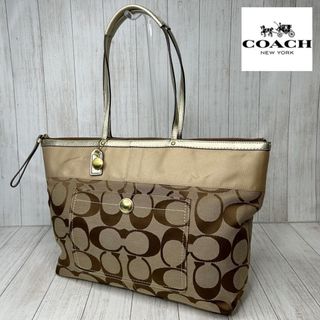 コーチ(COACH)のCOACH コーチ　シグネチャー　トートバッグ　ハンドバッグ24(トートバッグ)