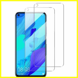 【特価商品】【2枚】For Huawei Nova 5T ガラスフィルム 高透過(その他)