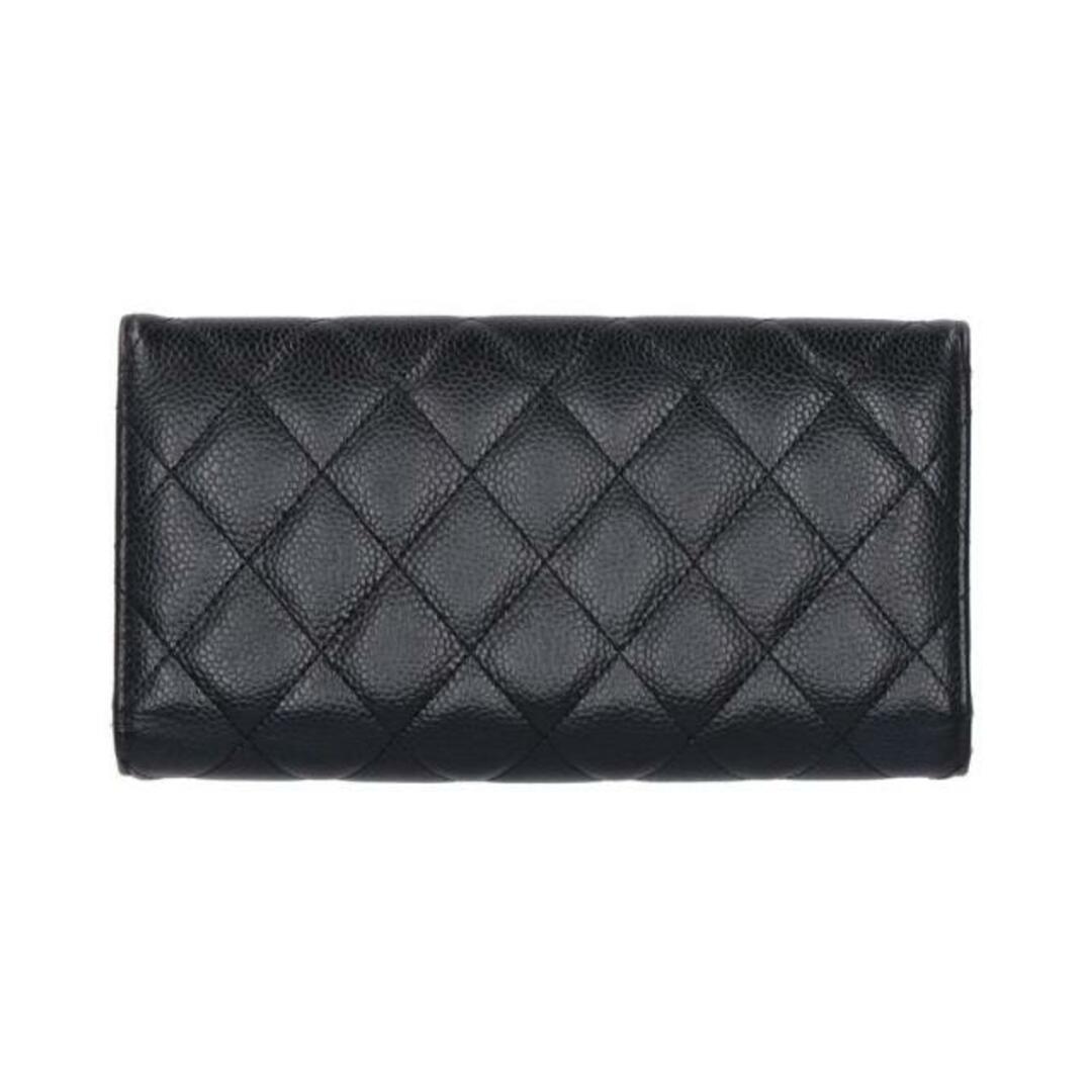 CHANEL(シャネル)のCHANEL シャネル/長財布 マトラッセ/キャビア/254*****/ABランク/06【中古】 レディースのファッション小物(財布)の商品写真