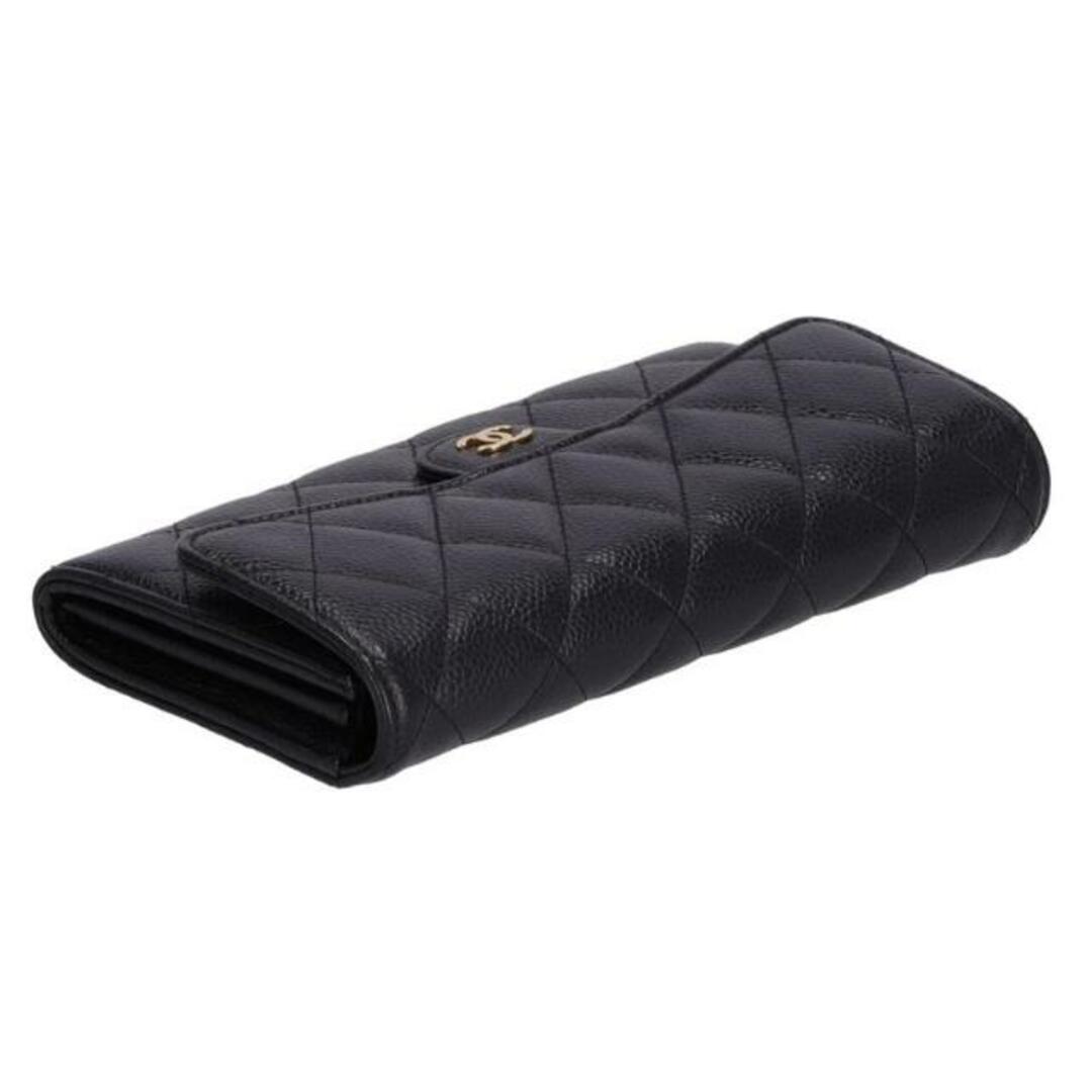 CHANEL - CHANEL シャネル/長財布 マトラッセ/キャビア/254 CHANEL - CHANEL シャネル/長財布 マトラッセ/キャビア/254