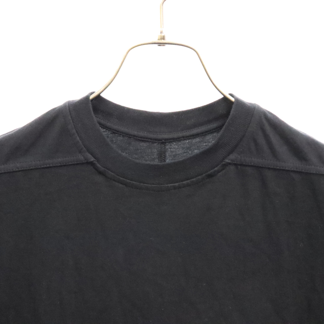 Rick Owens(リックオウエンス)のRick Owens リックオウエンス 22AW STROBE TRAP TEE RU02B2160-JA ストローブ トラップTシャツ ノースリーブカットソー ブラック メンズのトップス(Tシャツ/カットソー(半袖/袖なし))の商品写真