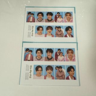 Kis-My-Ft2 - Kis-My-Ft2 キスマイ　TVガイド　証明写真　まとめ売り　2枚