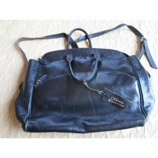 Moresco KAWANO本革　トートバッグ　ブラック　【USED品】(トートバッグ)