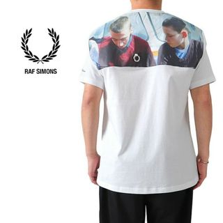 ラフシモンズ(RAF SIMONS)の【希少】FRED PERRY × RAF SIMONS フォトプリントTシャツ(Tシャツ/カットソー(半袖/袖なし))