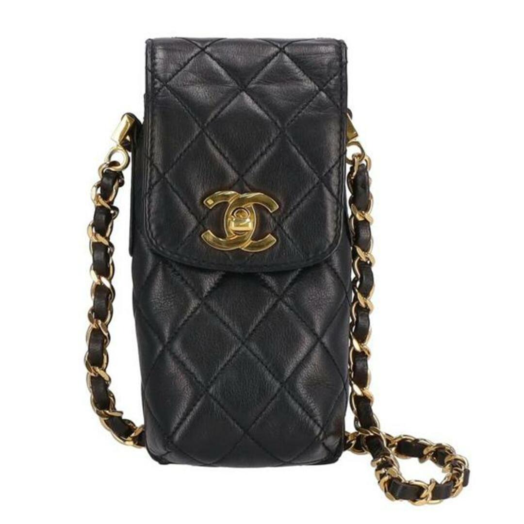 CHANEL(シャネル)のCHANEL シャネル/ターンロック チェーンスマホケース/465****/ABランク/06【中古】 レディースのファッション小物(その他)の商品写真