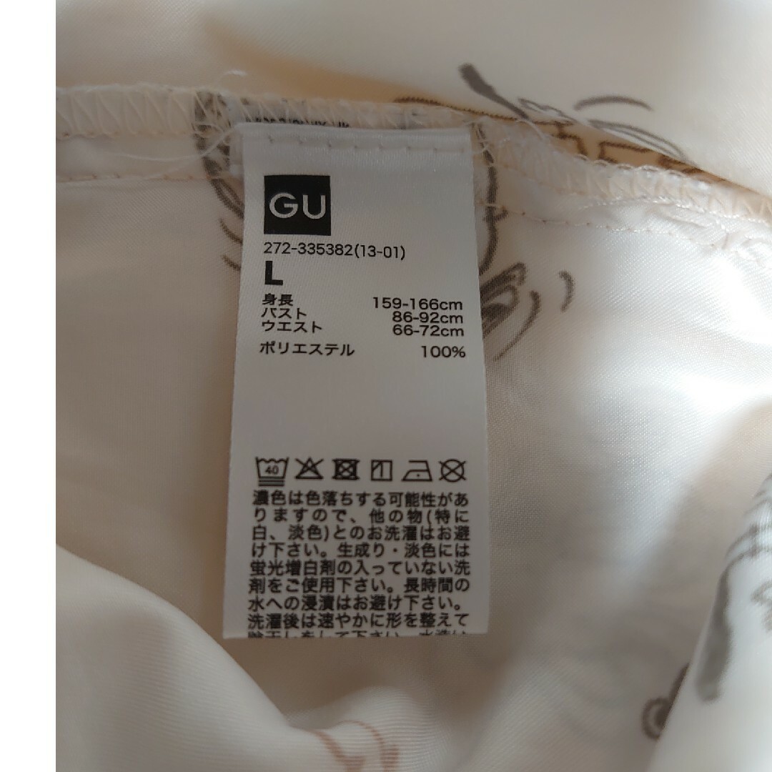 GU(ジーユー)のGU スヌーピー　パジャマ　Ｌサイズ レディースのルームウェア/パジャマ(パジャマ)の商品写真