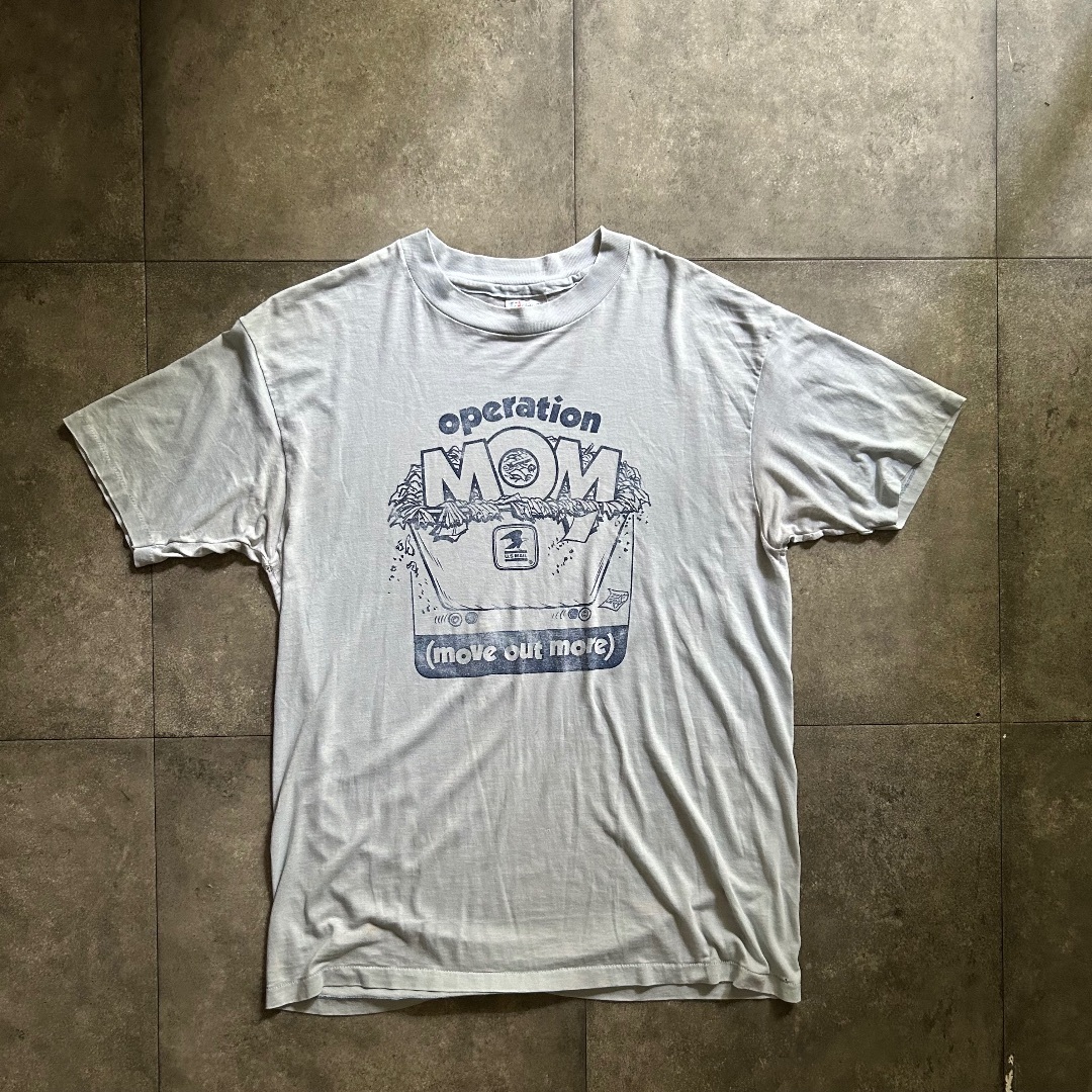 Hanes(ヘインズ)の80s Hanes ヘインズ tシャツ USA製 XL usmail メンズのトップス(Tシャツ/カットソー(半袖/袖なし))の商品写真