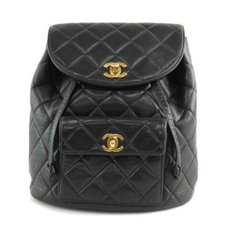 シャネル(CHANEL)の<br>CHANEL シャネル/ラムスキンチェーンリュックサック/376****/Bランク/64【中古】(リュック/バックパック)