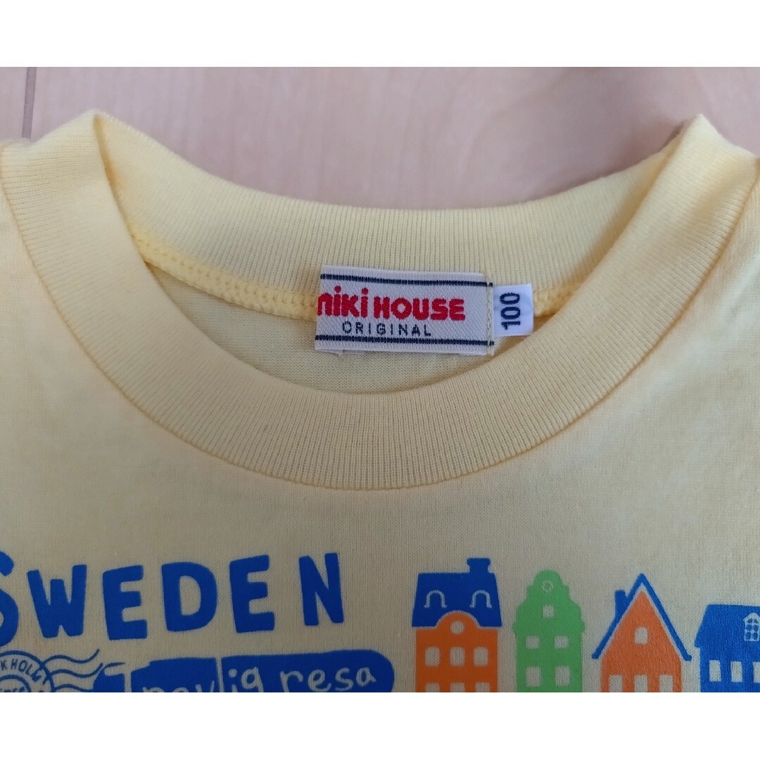 mikihouse(ミキハウス)の【古着】 100 ミキハウス mikihouse Tシャツ ③ キッズ/ベビー/マタニティのキッズ服男の子用(90cm~)(Tシャツ/カットソー)の商品写真