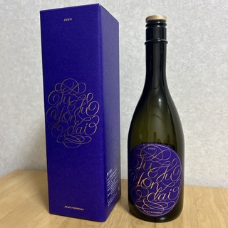 限定品　寿十四代　空ボトル　JUJU×十四代限定コラボレーション(日本酒)