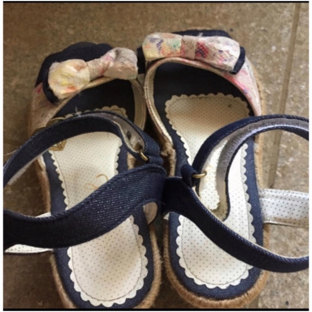 サンダル 女の子 22 レディースの靴/シューズ(サンダル)の商品写真