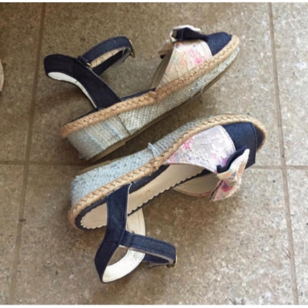 サンダル 女の子 22 レディースの靴/シューズ(サンダル)の商品写真