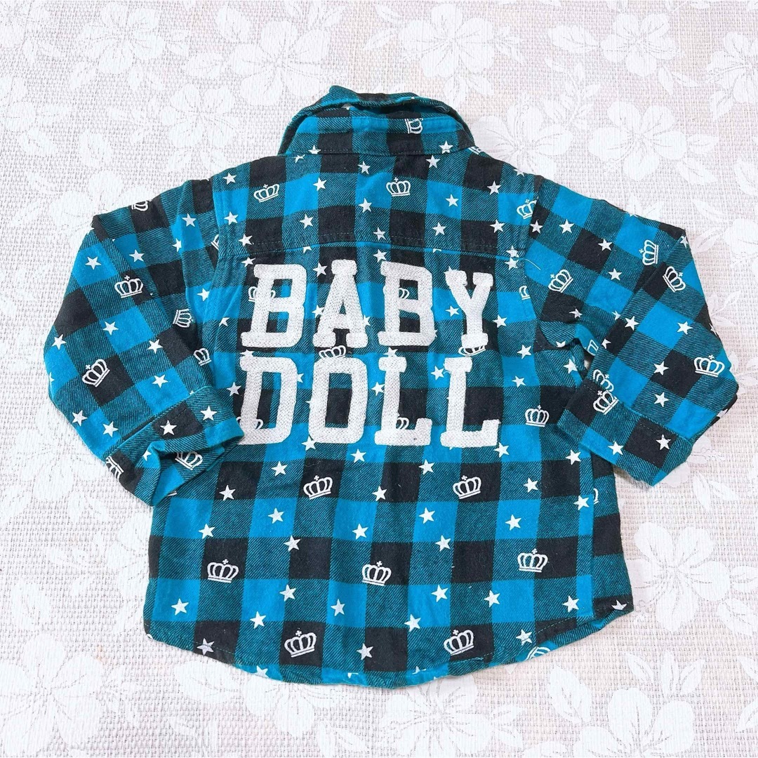 BABYDOLL(ベビードール)のまとめ売り　80㎝　3点セット キッズ/ベビー/マタニティのベビー服(~85cm)(パンツ)の商品写真