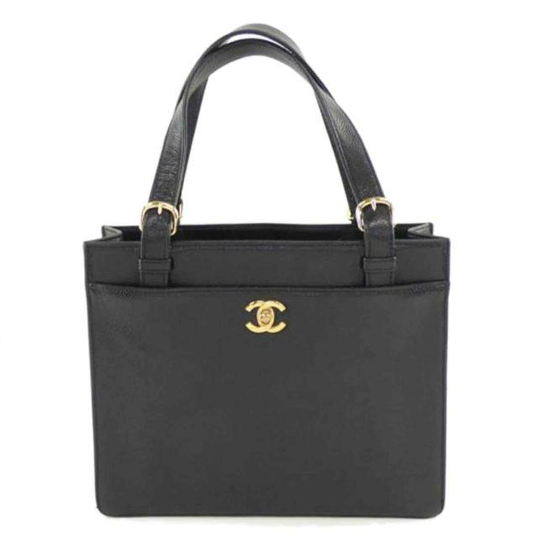 CHANEL(シャネル)のCHANEL シャネル/キャビアスキンハンド/566****/ABランク/64【中古】 レディースのバッグ(ハンドバッグ)の商品写真