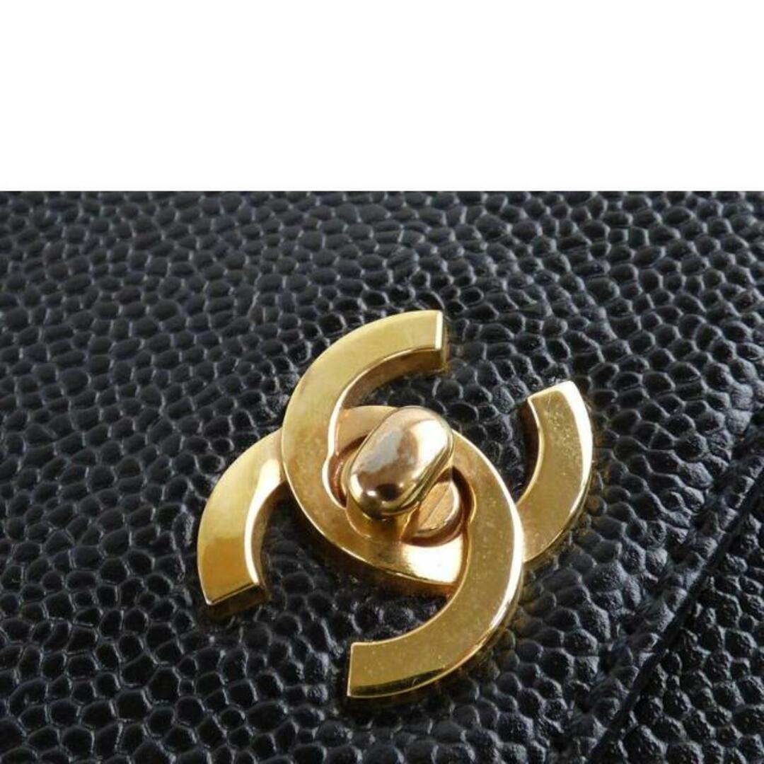 CHANEL(シャネル)のCHANEL シャネル/キャビアスキンハンド/566****/ABランク/64【中古】 レディースのバッグ(ハンドバッグ)の商品写真