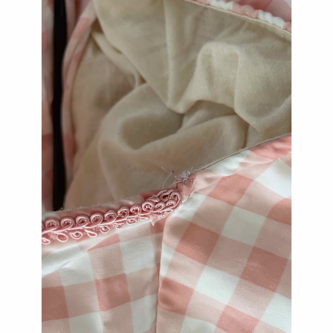 grove(グローブ)のLサイズ半袖カットソー　ピンクチェック　 レディースのトップス(カットソー(半袖/袖なし))の商品写真